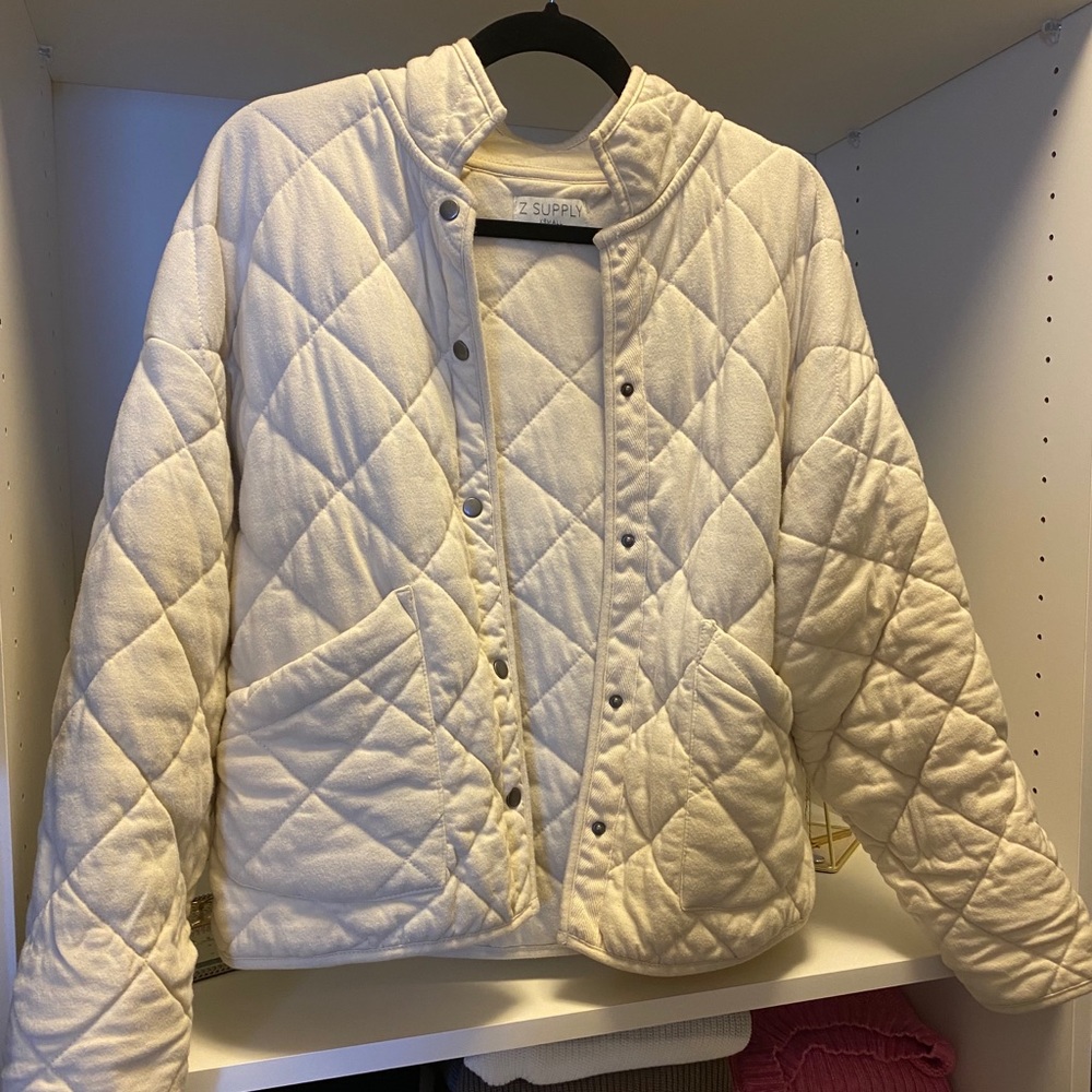 Z supply maya quilted jacket